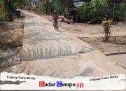 Anak-Anak Nikmati Jalan Rabat Beton Hasil Program TMMD Reguler ke-129