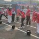 Lomba Kocak Satpas Colombo Meriahkan HUT RI ke-81, Bendera Merah-Putih Dibagikan kepada Pemohon SIM
