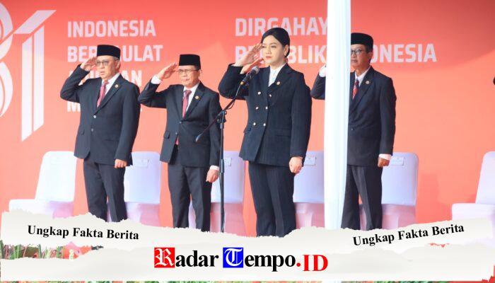 OJK Gelar Upacara Peringatan Kemerdekaan Ke-81 RI