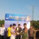 Bentuk Dukungan Pembinaan Usia Dini, Babinsa Koramil 1009-06/Kintap Hadiri Laga Final Piala Soeratin U-17 Kalsel