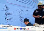 Apel Kebangsaan 3 Pilar, Pemkab Tulungagung Ajak Ormas dan Perguruan Silat Bersatu Jaga Kondusivitas