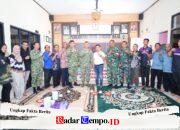 Kadep Manajemen Sesko TNI Dampingi Pasis Dikreg LVI, Berikan Penyuluhan Karhutla di Desa Gunung Raja