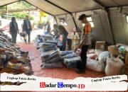 Dukungan Logistik Terus Mengalir, Satgas SAR Korbrimob Terima Bantuan Terpal di Reo