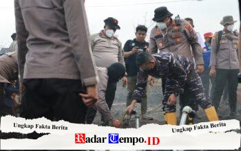 Polri Bersama Tim Gabungan Gunakan Cara Baru Hadapi Karhutla Gambut