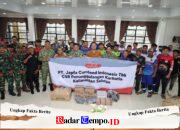 Pasis Dikreg LVI Sesko TNI Salurkan Bantuan Bagi BPK di Kecamatan Bati-Bati dan Tambang Ulang