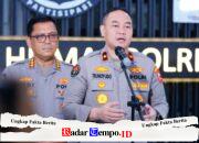 Polri Kerahkan Water Cannon dan Bagikan Masker, Layani Masyarakat Terdampak Material Erupsi Gunung Anak Krakatau