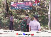 Kolaborasi Polres Ponorogo bersama Lintas Sektor Cegah Karhutla Sisir Kawasan Rawan Kebakaran