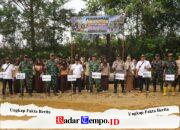 Jaga Kelestarian Lingkungan Jelang HUT TNI ke 81, Kodim 1208/Sambas Tanam 1.000 Pohon Kelapa dan Mangrove di Wilayah Perbatasan