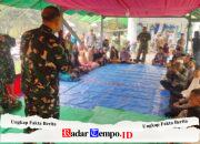 Tim Penyuluh Karhutla Mabes TNI Gelar Penyuluhan Pencegahan Karhutla di Kecamatan Semparuk