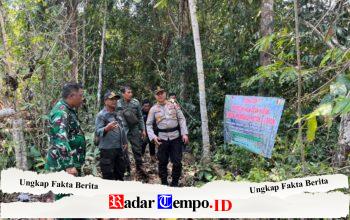 Polres Malang Gencarkan Deteksi Dini Karhutla, Sisir Area BKPH Sengguruh di Bantur