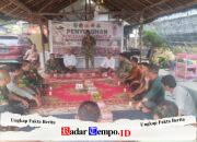 Akrab Dengan Warga, Tim Penyuluh Mabes TNI Gelar Penyuluhan Karhutla di Saung Milik Warga Pemangkat