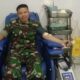 Babinsa Kodim 1002/HST Donorkan Darah Untuk Warga Binaan Yang Membutuhkan
