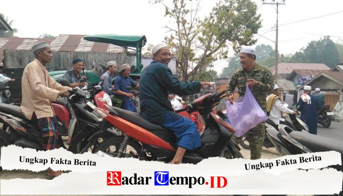 Safari Jumat dan Jumat Berkah, Kodim 1002/HST Pererat Silaturahmi dengan Warga