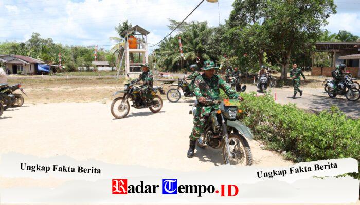 Suasana Desa Karang Rejo Mendadak Berubah, Puluhan Personel Kodim 1009/Tla Mulai Berdatangan