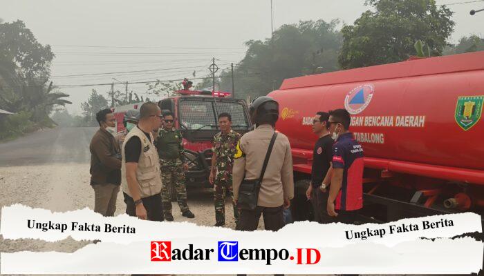 Kodim 1008 Bersama BPBD dan Polres Salurkan 8.000 Liter Air Bersih ke Desa Padangin