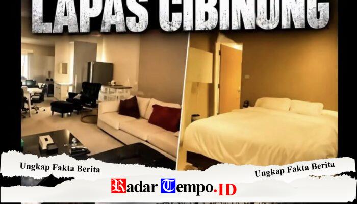 LIMA PEJABAT USAI TEMUAN KELASTER MEWAH LAPAS CIBINONG