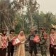 Saka Wira Kartika Koramil 1002-01/BAS Salurkan 32 Paket Sembako untuk Korban Kebakaran