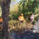 Sinergi Polres Bondowoso dan Tim Gabungan Padamkan Karhutla di Kawasan Wisata Black Lava Ijen