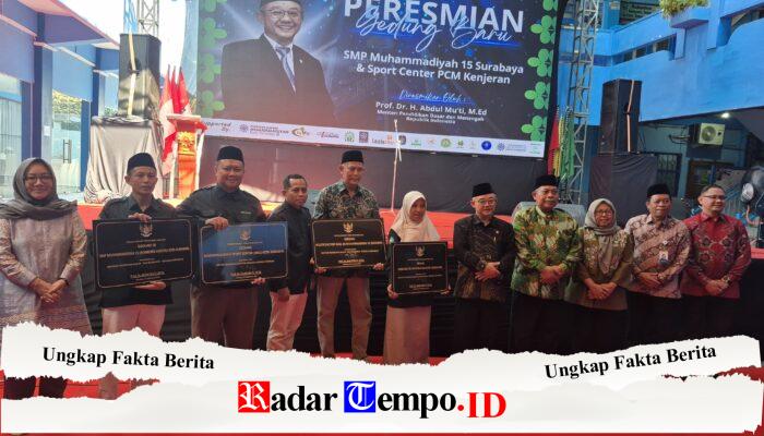 Ikhtiar Panjang Muhammadiyah Kenjeran Berbuah Manis, Gedung SMP dan Sport Center Resmi Digunakan