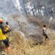 Polres Ngawi dan Tim Gabungan Jinakan Api di Gunung Botak, Medan Berat Jadi Tantangan
