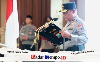 Kapolda Jatim Pimpin Sertijab Kabid TIK dan Sejumlah Kapolres Baru