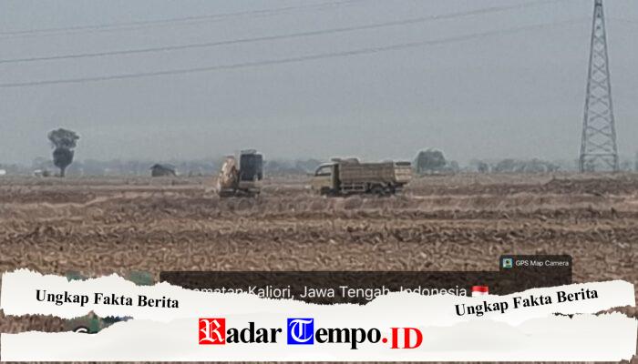 Galian Tanah Kaliori Rembang Dipertanyakan
