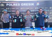 Polres Gresik Sita 10,8 Kg Ganja di Gudang Ekspedisi