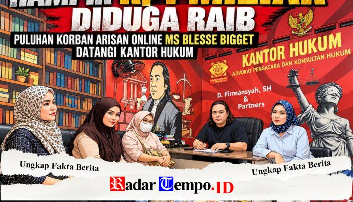 Korban Terus Bermunculan, Arisan Online MS Blesse Bigget Diduga Telan Kerugian Hampir Rp1 Miliar
