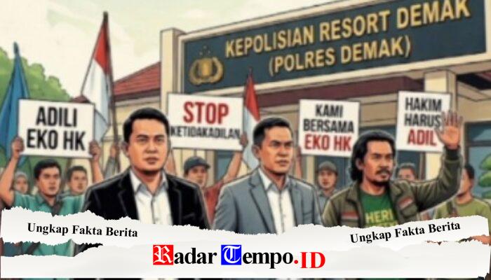 GABUNGAN PENGACARA ELEMEN ORMAS BERSAMA HERI SWEEKE DATANGI POLRES UNTUK KAWAL PERKARA KASUS HUKUM EKO HK