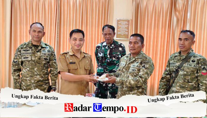 Semarak HUT ke-81 TNI, Koramil Jajaran Kodim 1002/HST Dapat Perhatian dari Forkopimcam