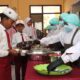 Pastikan Higienis, Kapolres Malang Cek Pilot Project MBG Konsep Prasmanan