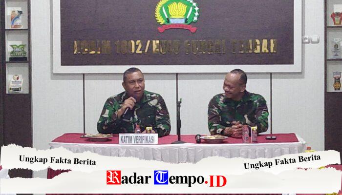 Jelang Pergantian Komandan, Korem 101/Antasari Turun Langsung Verifikasi Kodim 1002/HST
