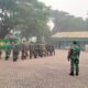 Tingkatkan Disiplin dan Kekompakan, Anggota Kodim 1002/HST Laksanakan Latihan PBB
