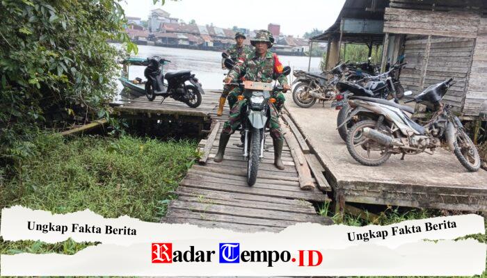 Gerak Cepat, Koramil 07/Teluk Keramat Bersama Polsek Lakukan Pemadaman Hotspot di Kecamatan Galing