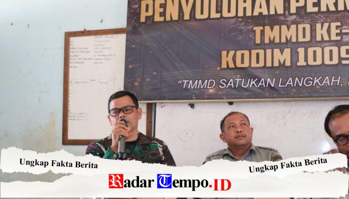 Sasaran Nonfisik TMMD ke-130 Dimulai, Penyuluhan Kehutanan Soroti Ancaman El Niño dan Karhutla