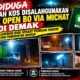 Kos di Bogorame Demak Disorot, Dugaan Open BO via MiChat