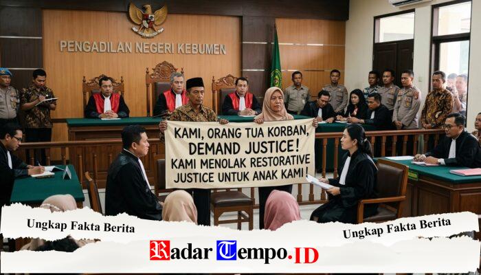 Kasus Dugaan Kekerasan Seksual, TPPO Anak Keluarga Tolak RJ