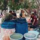 Sinergi Kodim 1008/Tabalong, BPBD dan Pertamina EP Tanjung Salurkan Enam Tangki Air Bersih untuk Warga Walangkir