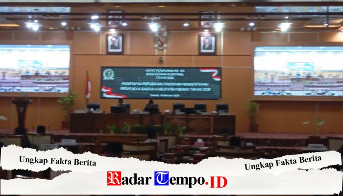 DPRD Demak Resmi Tetapkan Propem Perda Tahun 2026