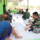 Hangatkan Kebersamaan, Satgas TMMD ke-130 Kodim 1009/Tanah Laut Makan Siang Bersama Warga