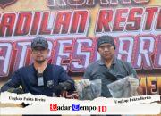 SATRESNARKOBA POLRESTA SUMENEP UNGKAP PEREDARAN SABU, DUA PRIA DIAMANKAN DI DUA LOKASI BERBEDA